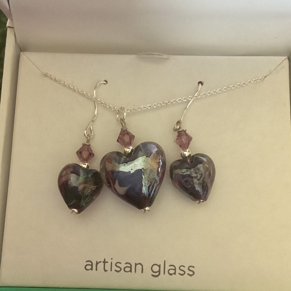 NEW Artisan Jewelry Set NECKLACE and EARRINGS 🧑‍🎨 - Picture 5 of 6